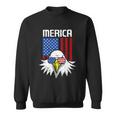 4Th Of July American Flag Bald Eagle Mullet 4Th July Merica Gift Sweatshirt