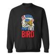 4Th Of July American Flag Bald Eagle Mullet Play Free Bird Gift Sweatshirt