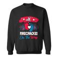 4Th Of July Pregnancy Meaningful Gift Lil Firecracker On The Way Great Gift Sweatshirt