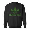 Addicted Weed Logo Sweatshirt