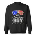 All American Boy 4Th Of July Boys Kids Sunglasses Sweatshirt