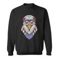American Bald Eagle Mullet 4Th Of July Funny Usa Patriotic Gift V3 Sweatshirt
