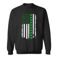 American Irish Clover Flag St Patricks Day Sweatshirt