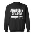 Anatomy Of A Pew Funny Bullet Pro Guns Tshirt Sweatshirt