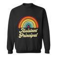 Assistant Principal Vintage Retro Funny Birthday Coworker Cool Gift Graphic Design Printed Casual Daily Basic Sweatshirt