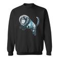 Astronaut Husky Dog Space Sweatshirt