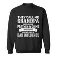 Bad Influence Grandpa Tshirt Sweatshirt