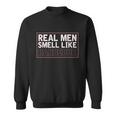 Bbq Grillmaster Men Real Men Smell Like Barbecue Tshirt Sweatshirt