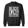 Black King The Most Important Piece In The Game African Men Sweatshirt