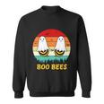 Boo Bees Ghost Halloween Quote V2 Sweatshirt