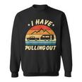 Camping I Hate Pulling Out Funny Retro Vintage Funny  Men Women Sweatshirt Graphic Print Unisex