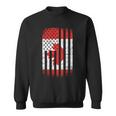 Canada Usa Mash-Up Maple Leaf Retro Flag Tshirt Sweatshirt