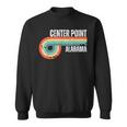Center Point City Alabama State Vintage Retro Souvenir Sweatshirt