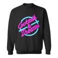 Cocktails And Dreams Retro S Sweatshirt