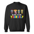 Dare To Be Yourself Superhero Autism Tshirt Sweatshirt