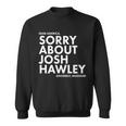 Dear America Sorry About Josh Hawley Sincerely Missouri Tshirt Sweatshirt