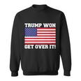 Donald Trump Won Get Over It Usa Flag 45Th President Tshirt Sweatshirt