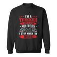Dont Stop When Tired Funny Trucker Gift Truck Driver Meaningful Gift Sweatshirt