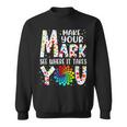 Dot Day Make Your Mark See Where It Takes You Dot Day V2 Men Women Sweatshirt Graphic Print Unisex