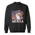 Eagle Mullet 4Th Of July Usa American Flag Merica Meaningful Gift Sweatshirt