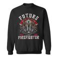 Firefighter Future Firefighter Thin Red Line Firefighting Sweatshirt