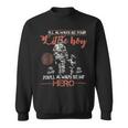 Firefighter Vintage Firefighter Dad & Son Daddy Fathers Day Sweatshirt