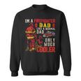 Firefighter Vintage Im A Firefighter Dad Definition Much Cooler Sweatshirt