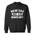 First Time Dad Est 2022 Rookie Dept Sweatshirt