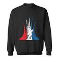 Fourth Of July Fighter Jets Red White Blue 4Th American Flag Sweatshirt