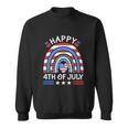 Funny 4Th Of July Cat American Flag V2 Sweatshirt