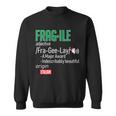 Funny Christmas Fragile Definition Tshirt Sweatshirt