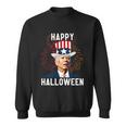 Funny Joe Biden Happy Halloween For Fourth Of July V2 Sweatshirt