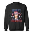 Funny Joe Biden Happy Halloween For Fourth Of July V3 Sweatshirt