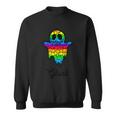 Ghost Boo Funny Halloween Quote V4 Sweatshirt