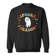 Groovy Spooky Season Halloween Costume For Women Halloween Sweatshirt