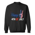 Happy 4Th Of July Peace America Independence Day Patriot Usa V2 Sweatshirt