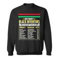History Of Black Inventors Black History Month Sweatshirt