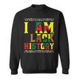 I Am Black History  Black History Month & Pride Sweatshirt