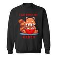 I Just Wanna Eat Ramen Cute Red Panda Sweatshirt