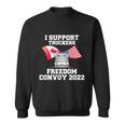 I Support Truckers Freedom Convoy 2022 Trucker Gift Design Tshirt Sweatshirt
