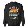 Im Classic Car 27Th Birthday Gift 27 Years Old Born In 1995 Men Women Sweatshirt Graphic Print Unisex