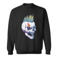 Iroquois Skeleton Scull Punk Rocker Halloween Party Costume Sweatshirt