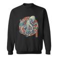 Japanese Kracken Octopus Monster Sweatshirt