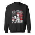 Jesus Is My Savior Welding Christian For 4Th Of July Sweatshirt