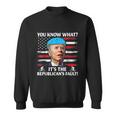 Joe Biden Falling Its The Republicans Fault Sweatshirt