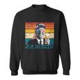 Joe Buzzin 4Th Of July Retro Drinking President Joe Biden Sweatshirt