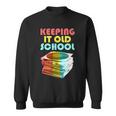 Keeping It Old School Vintage Records Tshirt Sweatshirt