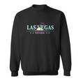 Las Vegas Retro Sunset Palm Trees Sweatshirt