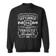 Legends Were Born In September 1982 40Th Birthday Gifts Men Women Sweatshirt Graphic Print Unisex