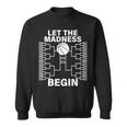 Let The Madness Begin College Basketball Sweatshirt
